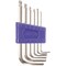 Eight Tool TAPER HEAD HEX KEY L-HANDLE SHORT SET, 6PC 1.5-5MM SLVR TS-6 - alternate 1